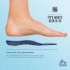 imagePlantar Fasciitis Ortho Insole Mens 34 Size Navy