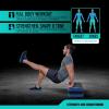 imageRBX Aerobic Step Platform with NonSlip Textured Surface 2Level Adjustable Steppers for Exercise Compact Lightweight EasytoStore Exercise Step ampamp Fitness Step BenchBlackBlue