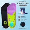 imageRBX Plantar Fasciitis Ortho Insoles 34 Size for Women Violet