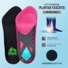 imageRBX Plantar Fasciitis Ortho Insoles 34 Size for WomenPink