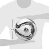 imageRBX Size 5 Soccer Ball  32 Panel Construction Soccer Ball with Pump Rubber Bladder for Air Retention and Ball Shape High Contrast Graphics for Adults ampamp KidsWhite