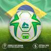 imageRBX Size 5 Soccer Ball World Cup ampamp National Team Soccer Balls for Adults ampamp KidsBrazil White