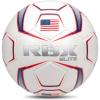 imageRBX Size 5 Soccer Ball World Cup ampamp National Team Soccer Balls for Adults ampamp KidsUSA White