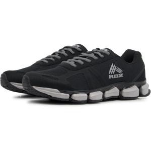 imageRBX Active Mens Airy Mesh Athletic Sneaker Lightweight Running Training ShoeBlack V2