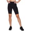 imageRBX Active Biker Shorts for Women Yoga Shorts Squat Proof High Waisted Spandex Shorts with PocketsBlack Solid 9inch