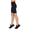 imageRBX Active Biker Shorts for Women Yoga Shorts Squat Proof High Waisted Spandex Shorts with PocketsBlack Solid 9inch