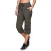 imageRBX Active Capri Pants for Women Joggers Stretch Lightweight Womens Casual Pant Capri with DrawstringOlive Green S21