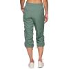 imageRBX Active Capri Pants for Women Joggers Stretch Lightweight Womens Casual Pant Capri with DrawstringSea Green