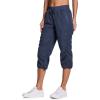 imageRBX Active Capri Pants for Women Joggers Stretch Lightweight Womens Casual Pant Capri with DrawstringVintage Navy