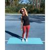 imageRBX Active High Waisted Squat Proof Ankle Length Leggings for Women 78 Yoga Leggings with Pockets78 Dusty Red