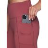 imageRBX Active High Waisted Squat Proof Ankle Length Leggings for Women 78 Yoga Leggings with Pockets78 Dusty Red