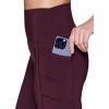 imageRBX Active High Waisted Squat Proof Ankle Length Leggings for Women 78 Yoga Leggings with Pockets78 Plum