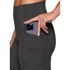 imageRBX Active High Waisted Squat Proof Ankle Length Leggings for Women 78 Yoga Leggings with Pockets78 Slate Grey