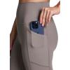 imageRBX Active High Waisted Squat Proof Ankle Length Leggings for Women 78 Yoga Leggings with PocketsDriftwood