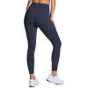 imageRBX Active High Waisted Squat Proof Ankle Length Leggings for Women 78 Yoga Leggings with PocketsVintage Navy
