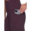imageRBX Active High Waisted Squat Proof Workout Yoga Leggings with Pockets for WomenDeep Plum