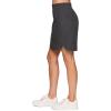 imageRBX Active Longer Length Skort for Women Quick Drying Woven Pickleball Golf Skort with Pockets for Tennis Hiking RunningLong Length Charcoal