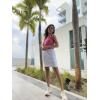 imageRBX Active Longer Length Skort for Women Quick Drying Woven Pickleball Golf Skort with Pockets for Tennis Hiking RunningLong Length Smoke Sage