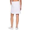 imageRBX Active Longer Length Skort for Women Quick Drying Woven Pickleball Golf Skort with Pockets for Tennis Hiking RunningLong Length White