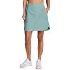 imageRBX Active Longer Length Skort for Women Quick Drying Woven Pickleball Golf Skort with Pockets for Tennis Hiking RunningSea Glass