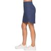 imageRBX Active Longer Length Skort for Women Quick Drying Woven Pickleball Golf Skort with Pockets for Tennis Hiking RunningSmoke Blue