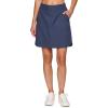 imageRBX Active Longer Length Skort for Women Quick Drying Woven Pickleball Golf Skort with Pockets for Tennis Hiking RunningSmoke Blue