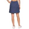 imageRBX Active Longer Length Skort for Women Quick Drying Woven Pickleball Golf Skort with Pockets for Tennis Hiking RunningSmoke Blue