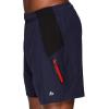 imageRBX Active Mens 9Inch Inseam Stretch Woven Athletic Basketball Gym Shorts with Pockets7inch Navy Zip