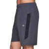 imageRBX Active Mens 9Inch Inseam Stretch Woven Athletic Basketball Gym Shorts with PocketsCamo Insert Charcoal