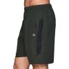 imageRBX Active Mens 9Inch Inseam Stretch Woven Athletic Basketball Gym Shorts with PocketsCamo Insert Olive