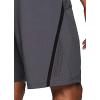 imageRBX Active Mens 9Inch Inseam Stretch Woven Athletic Basketball Gym Shorts with PocketsLaser Charcoal
