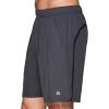 imageRBX Active Mens 9Inch Inseam Stretch Woven Athletic Basketball Gym Shorts with PocketsMesh Insert Charcoal