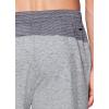 imageRBX Active Mens 9Inch Inseam Workout Running Gym Athletic Basketball Shorts with PocketsGrid Heathered Grey