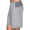 imageRBX Active Mens 9Inch Inseam Workout Running Gym Athletic Basketball Shorts with PocketsGrid Heathered Grey