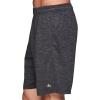imageRBX Active Mens 9Inch Inseam Workout Running Gym Athletic Basketball Shorts with PocketsStriated Texture Charcoal