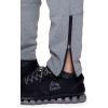 imageRBX Active Mens Athletic Fleece Lined Tapered Jogger Sweatpant with PocketAnkle Zip Grey