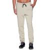 imageRBX Active Mens Athletic Fleece Lined Tapered Jogger Sweatpant with PocketAnkle Zip Stone