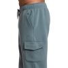 imageRBX Active Mens Athletic Fleece Lined Tapered Jogger Sweatpant with PocketBlue Slate Cargo