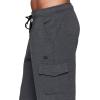 imageRBX Active Mens Athletic Fleece Lined Tapered Jogger Sweatpant with PocketCharcoal Heather Cargo