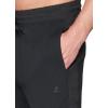 imageRBX Active Mens Athletic Fleece Lined Tapered Jogger Sweatpant with PocketCombo BlackWoven