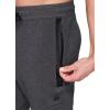 imageRBX Active Mens Athletic Fleece Lined Tapered Jogger Sweatpant with PocketF20 Bonded Charcoal