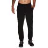 imageRBX Active Mens Athletic Fleece Lined Tapered Jogger Sweatpant with PocketF20 Zip Black