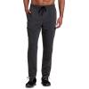 imageRBX Active Mens Athletic Fleece Lined Tapered Jogger Sweatpant with PocketF20 Zip Charcoal
