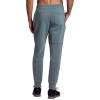 imageRBX Active Mens Athletic Fleece Lined Tapered Jogger Sweatpant with PocketHtr Zip Blue Slate