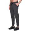 imageRBX Active Mens Athletic Fleece Lined Tapered Jogger Sweatpant with PocketHtr Zip Charcoal