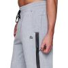 imageRBX Active Mens Athletic Fleece Lined Tapered Jogger Sweatpant with PocketSolid Heathered Grey