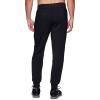 imageRBX Active Mens Athletic Fleece Lined Tapered Jogger Sweatpant with PocketZip Solid Black