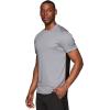 imageRBX Active Mens Athletic Performance Gym Workout Ventilated Mesh Short Sleeve Crewneck TShirtLight GreyGreen