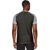 imageRBX Active Mens Athletic Performance Gym Workout Ventilated Mesh Short Sleeve Crewneck TShirtLight GreyGreen