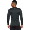 imageRBX Active Mens Athletic Performance Long Sleeve Crew Neck Fleece Lined Insulated Fitted Base Layer TShirtF19 Dark Green